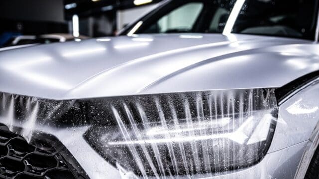 Protection,Of,Hood,And,Front,Of,The,Car,With,A